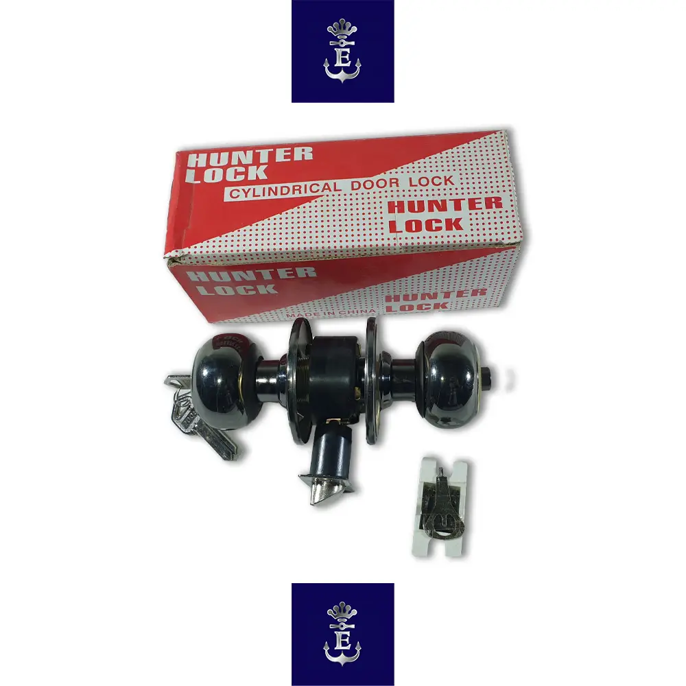HUNTER CYLINDRICAL DOOR LOCK