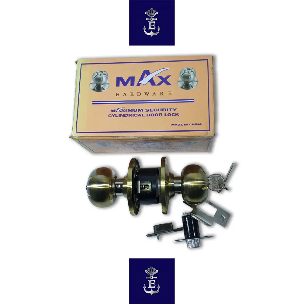 MAX HARDWARE CYLINDRICAL LOCK