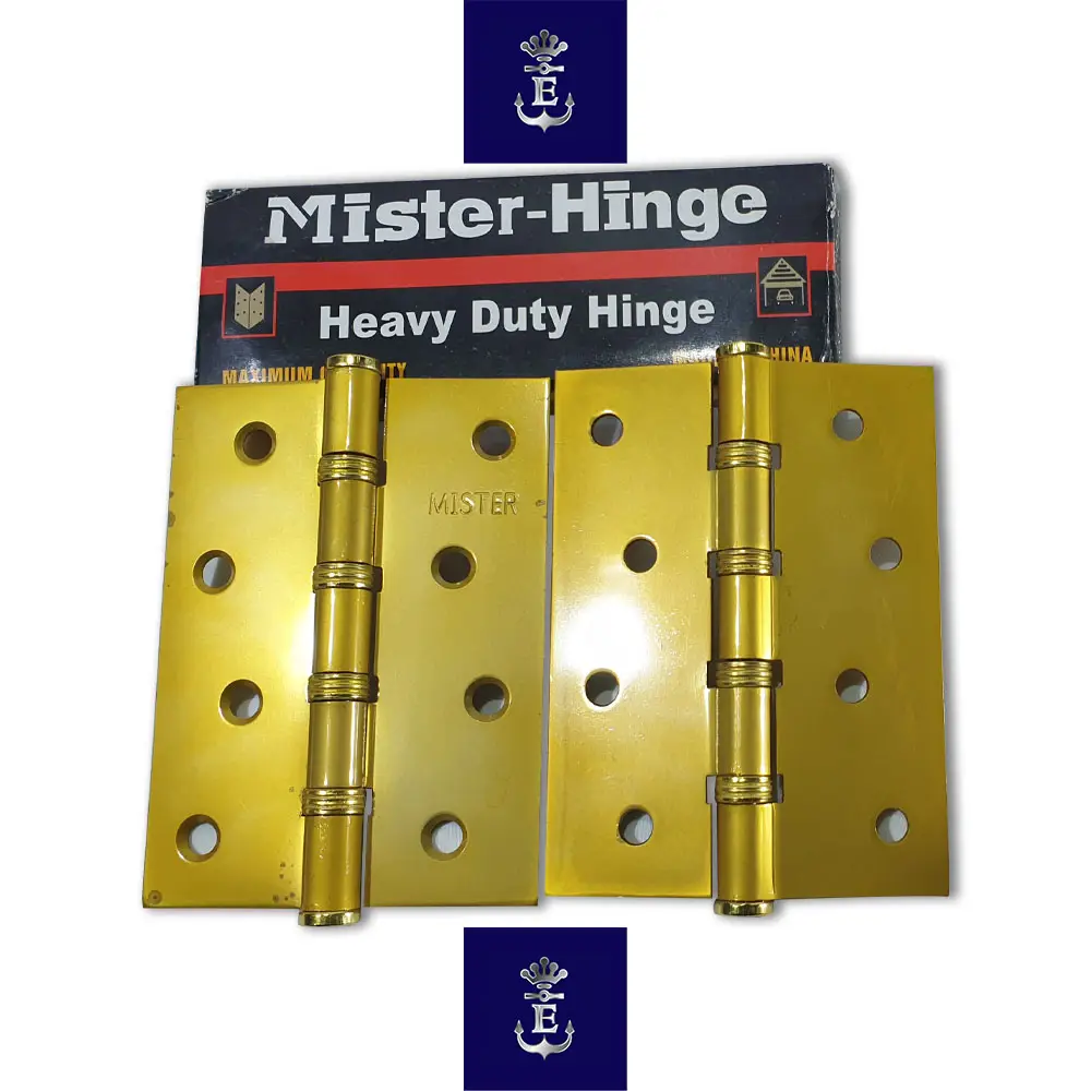MISTER BRAND IRON HINGES GOLDEN FINISH